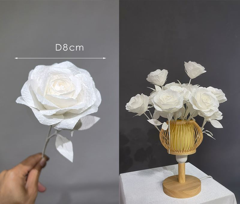 زهور الورق المصغرة للحرف اليدوية