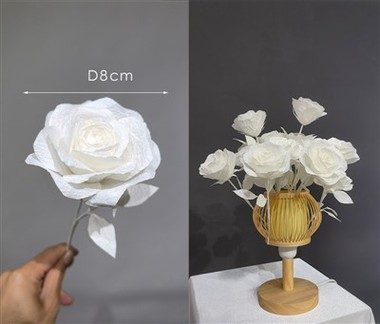 زهور الورق المصغرة للحرف اليدوية